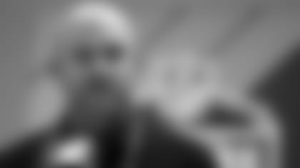 Cincinnati Bengals director of player personnel Duke Tobin speaks during a press conference at the NFL football scouting combine in Indianapolis, Wednesday, Feb. 28, 2018. (AP Photo/Michael Conroy)