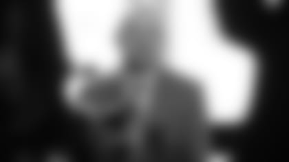 Duke Tobin as he kicked off last season's training camp.