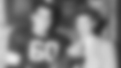 Otto Graham (left) with Paul Brown back in the heyday.