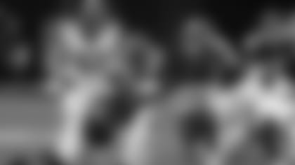 Billy Price (53) got a game ball for making room for Giovani Bernard.