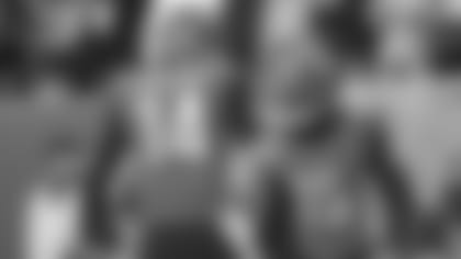 Cincinnati Bengals wide receiver John Ross (15) celebrates his touchdown with quarterback Andy Dalton (14) in the first half of an NFL football game against the New Orleans Saints, Sunday, Nov. 11, 2018, in Cincinnati. (AP Photo/Frank Victores)