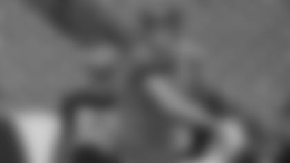 Ryan Finley follows through Wednesday.