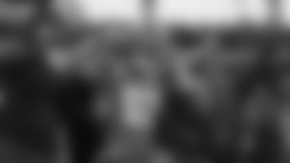 Tyler Boyd celebrated his go-ahead touchdown with The Paul faithful.