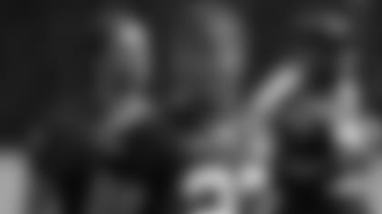 Darius Phillips at camp this week.