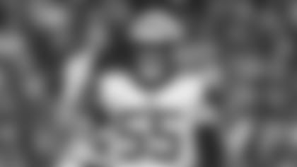 Middle linebacker Logan Wilson's defense came up big in the second half.