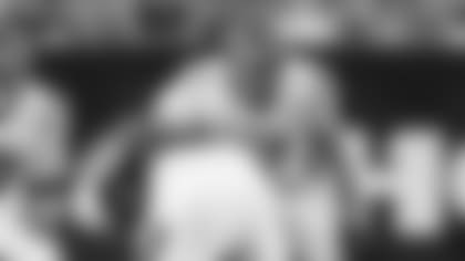 Cordell Volson in last week's NFL debut.