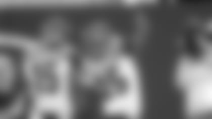 Running back Giovani Bernard after scoring one of his two touchdowns Sunday.