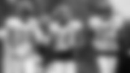 Jessie Bates III (30) and Vonn Bell (24) made more plays Sunday.