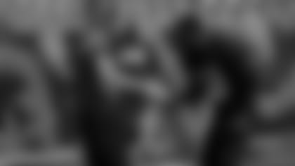 A.J. Green (right) welcomes Ryan Finley to the fray.