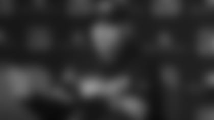 Cincinnati Bengals head coach Zac Taylor speaks during a news conference after an NFL football game against the Cleveland Browns, Sunday, Dec. 29, 2019, in Cincinnati. The Bengals won 33-23. (AP Photo/Gary Landers)