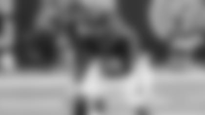 Jordan Evans in action.