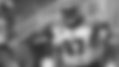 Bengals defensive tackle Geno Atkins rushes the passer in a game against the Cleveland Browns on Dec. 8, 2019.