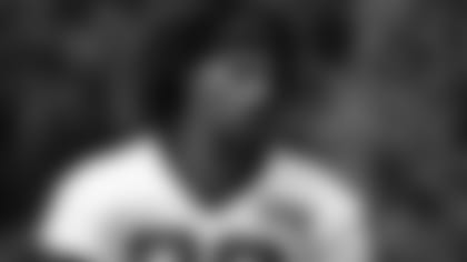 Rodney Anderson enjoyed his first NFL practice Thursday.