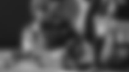 One of Geno Atkins' two first-half sacks.