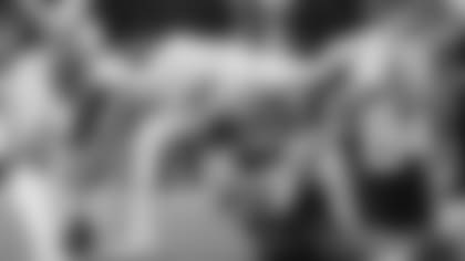 With the help of Hardy Nickerson, Clayton Fejedelem is off.