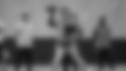 QB Joe Burrow throws the ball during practice at IEL Practice Facility in Cincinnati, Ohio on Wednesday, December 14 2022.