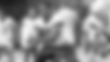 Jarron Jones is a native of Rochester, NY. He started his NFL career as a defensive lineman and switched to offensive line during his rookie season in 2017.