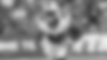 Buffalo Bills running back Devin Singletary (40) is one of eight rookies to make the Bills initial roster. Photo by Bill Wippert