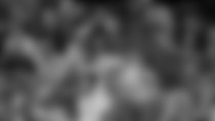 **Isaiah Hodgins, WR, Oregon State wore #17 in college.**
Oregon State wide receiver Isaiah Hodgins (17) catches a pass for a touchdown against UCLA during the second half of an NCAA college football game Saturday, Oct. 5, 2019, in Pasadena, Calif. (AP Photo/Marcio Jose Sanchez)