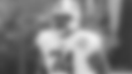 Sean McDernott announced this morning that LaAdrian Waddle, above, will miss Monday's practice with a quad injury.