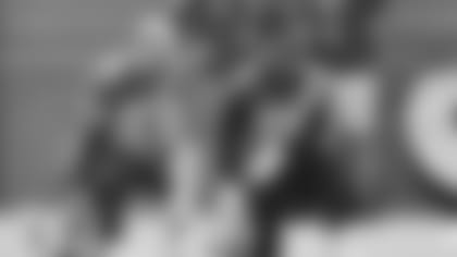 Buffalo Bills take part in mandatory minicamp on June 11, 2019. Photo by Bill Wippert - Trent Murphy and Jerry Hughes