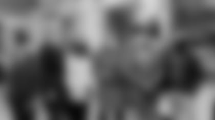 Josh Norman at the West Side Bazaar on Friday afternoon. Photo credit: Dante Lasting