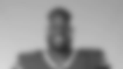 This is a 2020 photo of Quinton Jefferson of the Buffalo Bills NFL football team. This image reflects the Buffalo Bills active roster as of July 28, 2020 when this image was taken.  (AP Photo)