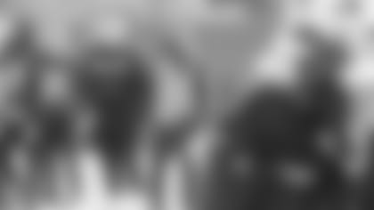 Leslie Frazier   Buffalo Bills Week 9 practice, November 3, 2021.   Photo by Bill Wippert