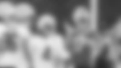 Dalton Kincaid (86), James Cook (4), Josh Allen (17). Buffalo Bills open Training Camp at St. John Fisher University, July 26, 2023.