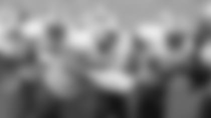 Rookie offensive lineman Cody Ford and others practice at One Bills Drive, September 2, 2019. Photo by Bill Wippert