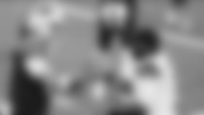 Buffalo Bills' Josh Allen, left, shakes hands with Seattle Seahawks' Russell Wilson after an NFL football game Sunday, Nov. 8, 2020, in Orchard Park, N.Y. The Bills won 44-34. (AP Photo/John Munson)