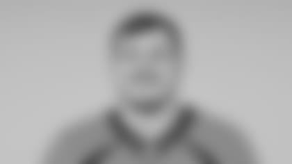 This is a 2023 photo of Alex Palczewski of the Denver Broncos NFL football team.  This image reflects the Denver Broncos active roster as of June 12, 2023 when this image was taken.  (AP Photo)