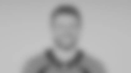 This is a 2023 photo of Adam Trautman of the Denver Broncos NFL football team.  This image reflects the Denver Broncos active roster as of June 12, 2023 when this image was taken.  (AP Photo)