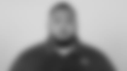 This is a 2021 photo of Jonathan Decoster of the Cleveland Browns NFL football team. This image reflects the Cleveland Browns active roster as of April 14, 2021 when this image was taken.