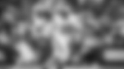 Offensive tackle Dawand Jones (79) during a NFL football game between the San Francisco 49ers and Cleveland Browns on October 15, 2023 at Cleveland Browns Stadium. The Browns won 19-17.