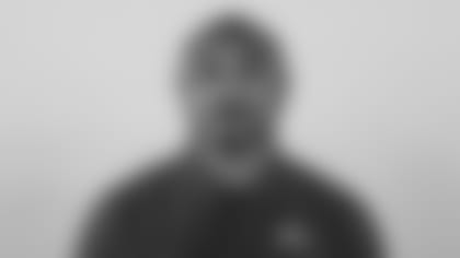 This is a 2021 photo of Joe Woods of the Cleveland Browns NFL football team. This image reflects the Cleveland Browns active roster as of April 14, 2021 when this image was taken.