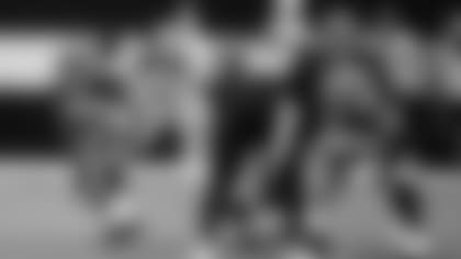 NEW ORLEANS, LA  - OCTOBER 06, 2019 - Offensive Tackle Josh Wells #72 of the Tampa Bay Buccaneers during the game between the Tampa Bay Buccaneers and New Orleans Saints at Mercedes Benz Superdome. The Buccaneers lost the game, 31-24. Photo By Kyle Zedaker/Tampa Bay Buccaneers