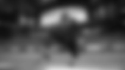 Central Michigan defensive back Sean Bunting during the 2019 Scouting Combine in Indianapolis on Monday, March. 4, 2019. (Perry Knotts via AP)