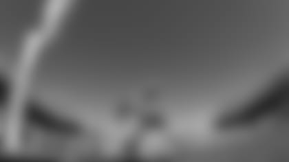 TAMPA, FL - OCTOBER 21: Cornerback Ronde Barber #20 of the Tampa Bay Buccaneers is introduced before the game against the New Orleans Saints at Raymond James Stadium on October 21, 2012, in Tampa, Florida. The Buccaneers lost 35-28. (photo by Jason Parkhurst/Tampa Bay Buccaneers)