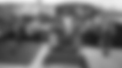 TAMPA, FL - OCTOBER 03, 2020 - Tampa Bay Buccaneers deliver homegating packages to season pass members during the 2020 Season Pass Member Homegating Surprise and Delight. Photo By Tori Richman/Tampa Bay Buccaneers