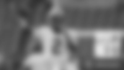 New Orleans Saints quarterback Jameis Winston works out prior to an NFL preseason football game against the Baltimore Ravens, Saturday, Aug. 14, 2021, in Baltimore. (AP Photo/Gail Burton)