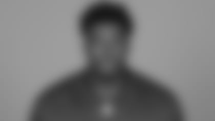 TAMPA, FL - September 17, 2021 - Tight End Deon Yelder #82 of the Tampa Bay Buccaneers headshot. Photo By Kyle Zedaker/Tampa Bay Buccaneers