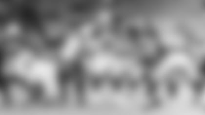 Quarterback Colt McCoy finishes up a win in Cleveland this past season.