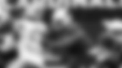 Offensive lineman Justin Murray (71) blocks against the Lions during last weekend's game.