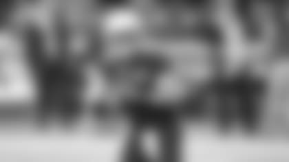 Quarterback Kyler Murray looks for somewhere to throw during a home game in 2019.