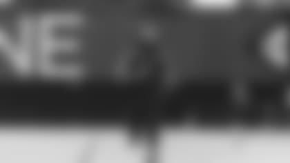 Linebacker Chandler Jones takes part in Tuesday's conditioning test at State Farm Stadium on the opening day of training camp.