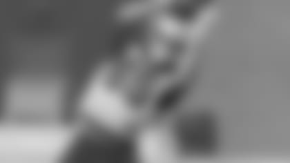 Cardinals wide receiver Krishawn Hogan makes a catch during an OTA this offseason.