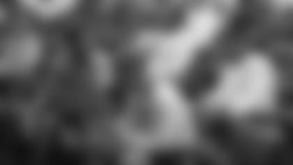 WR Christian Kirk (left), QB Josh Rosen (middle) and RB Chase Edmonds prior to the start of a rookie orientation meeting in 2018.