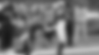 CB Dre Kirkpatrick intercepts a fourth quarter pass against the Patriots.