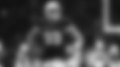 Defensive end J.J. Watt looks at the scoreboard in the second half of Monday's loss in Mexico City.